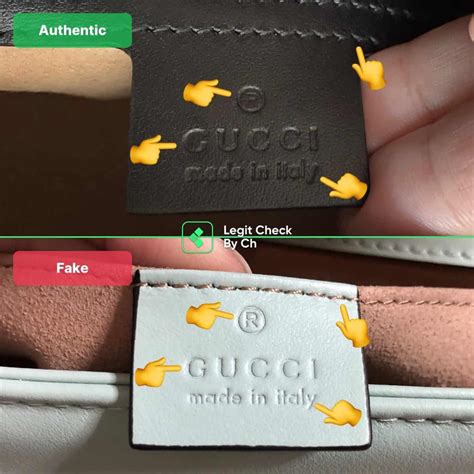 authentic gucci handbags stitching.